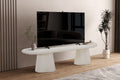 Meuble-tv 'Faro' 160 cm Organique Ciment