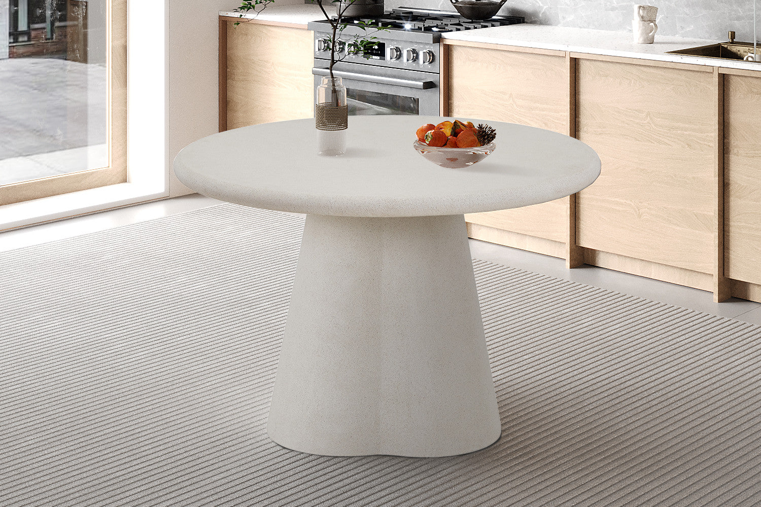 Table 'Faro' 120 cm Ronde Ciment