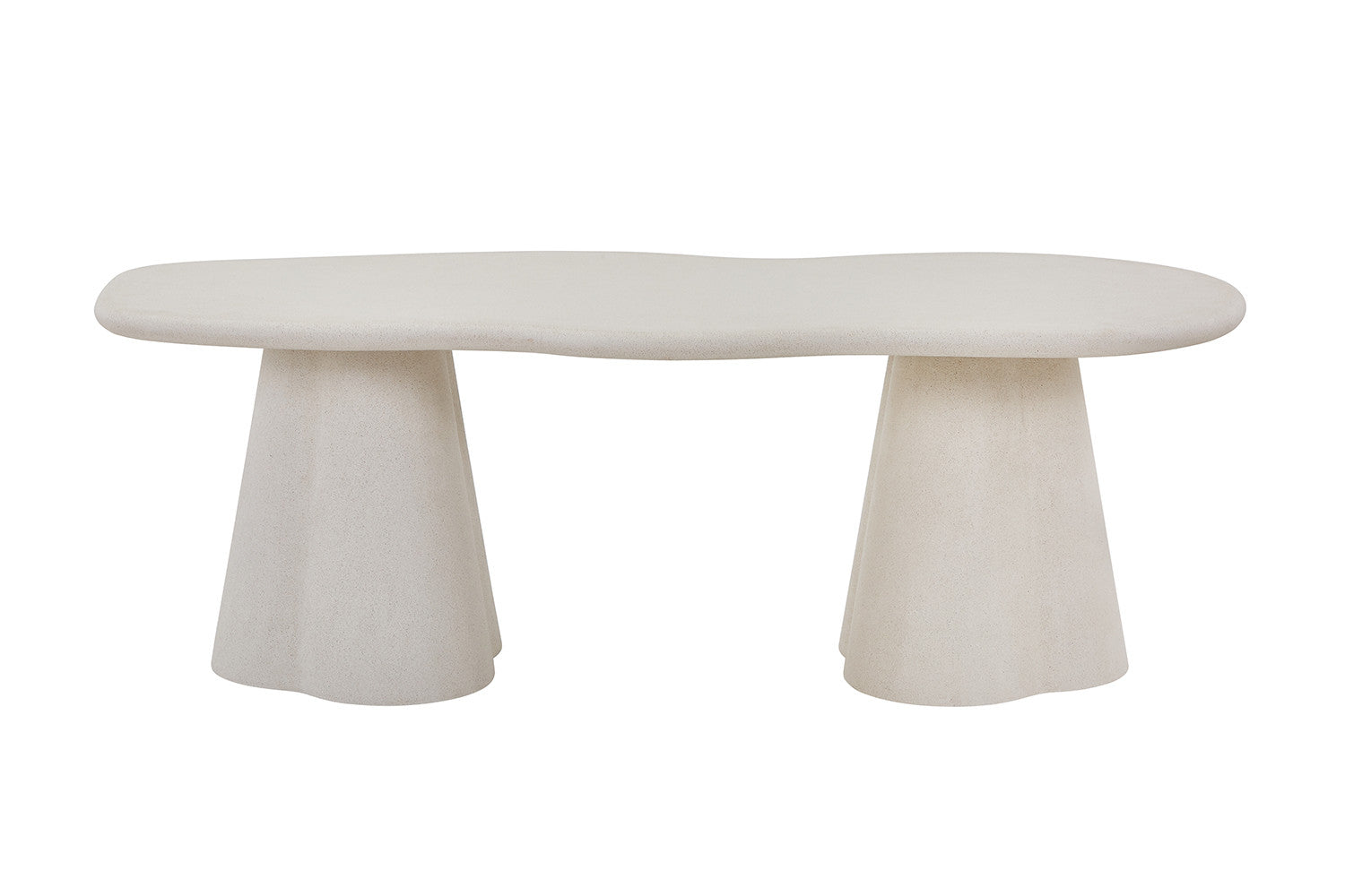 Table 'Faro' 220 cm Organique Ciment