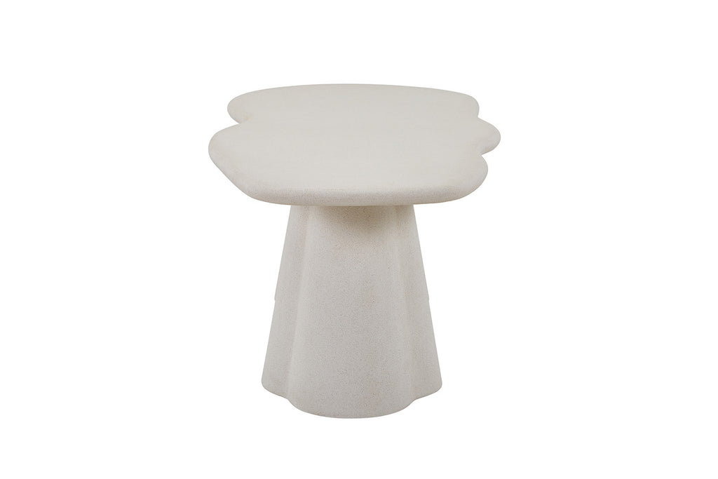 Table 'Faro' 220 cm Organique Ciment