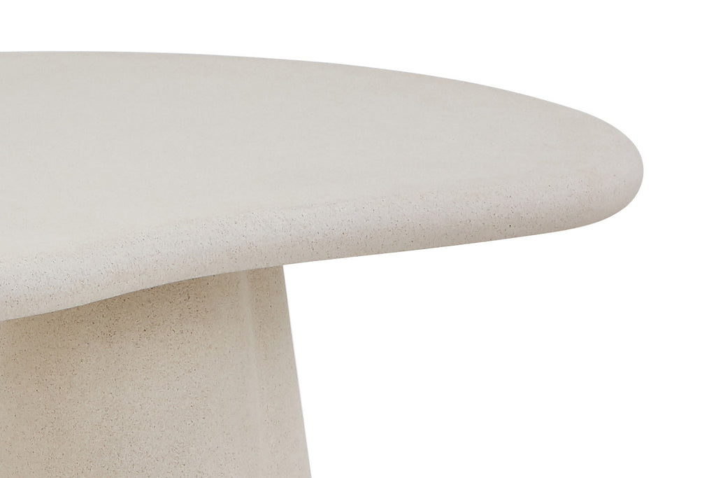 Table 'Faro' 220 cm Organique Ciment