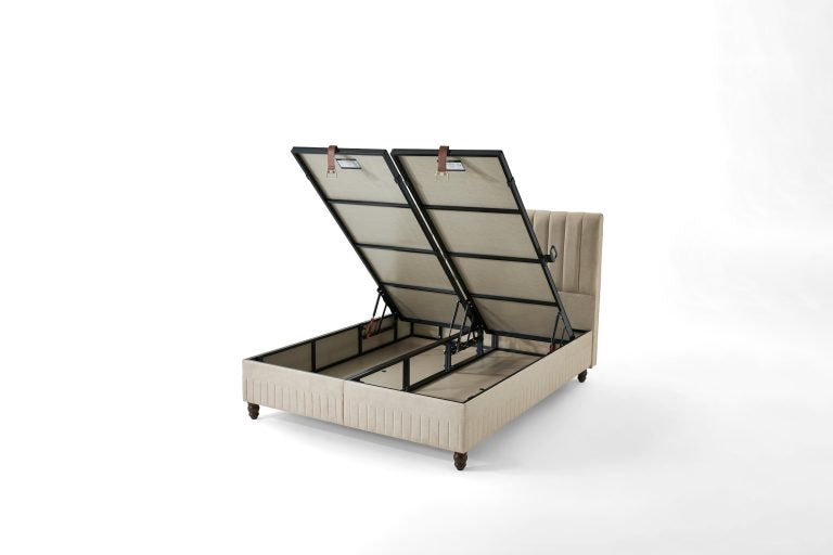 Pack Yasmin Lit Coffre + Matelas 160X200